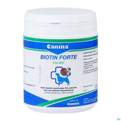 Veterinaerprodukte Canina Hund Biotin Forte Pulver 500g, A-Nr.: 3201420 - 01