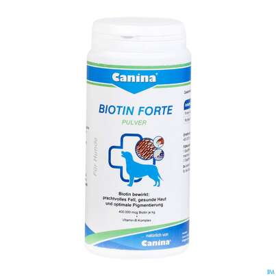 Veterinaerprodukte Canina Hunde Biotin Forte Pulver 200g, A-Nr.: 2096286 - 01