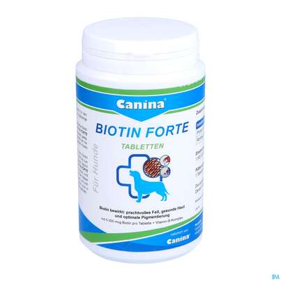 Veterinaerprodukte Canina Hunde Biotin Forte Tabl 200g, A-Nr.: 2096292 - 01