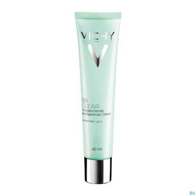 Sie sehen eine Packung Vichy Normaderm Bb Clear Pflege Hell 40ml, Produktbild: 01 Vichy Normaderm Bb Clear Pflege Hell 40ml, A-Nr.: 4309740 - 01