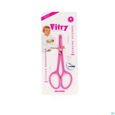 Sie sehen eine Packung Vitry Baby-nagelschere Aus Rostfreiem Edelstahl_weiss 1pc, Produktbild: 05 Vitry Baby-nagelschere Aus Rostfreiem Edelstahl_weiss 1pc, A-Nr.: 4627718 - 05