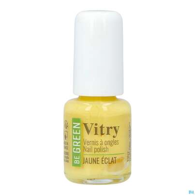 Sie sehen eine Packung Vitry Be Nagellack 58 Jaune Ec Vgree 6ml, Produktbild: 01 Vitry Be Nagellack 58 Jaune Ec Vgree 6ml, A-Nr.: 5454993 - 01