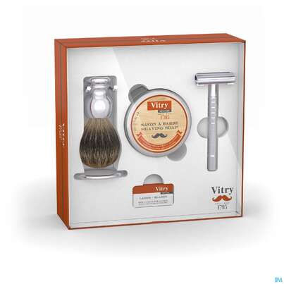 Sie sehen eine Packung Vitry Box Traditionelle Rasur 1pc, Produktbild: 01 Vitry Box Traditionelle Rasur 1pc, A-Nr.: 5056324 - 01