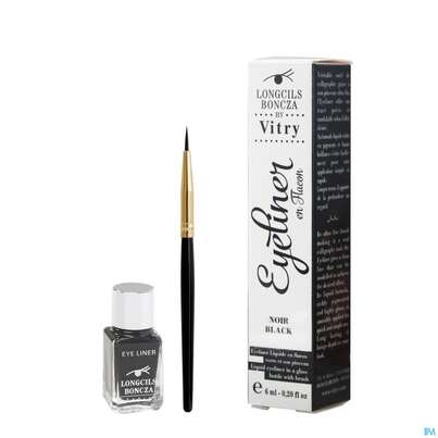 Sie sehen eine Packung Vitry Eyeliner Flakon +pinsel E2000 6ml, Produktbild: 01 Vitry Eyeliner Flakon +pinsel E2000 6ml, A-Nr.: 4728514 - 01