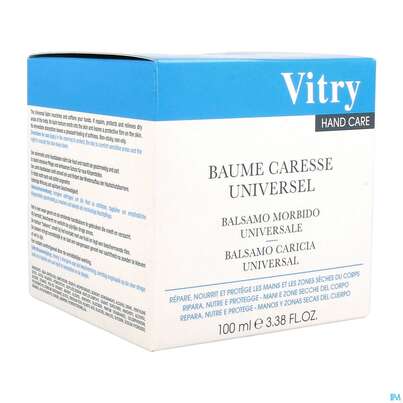 Sie sehen eine Packung Vitry Handbalsam Zart 100ml, Produktbild: 04 Vitry Handbalsam Zart 100ml, A-Nr.: 4633989 - 04