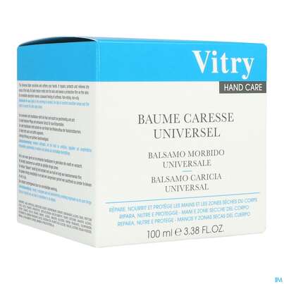 Sie sehen eine Packung Vitry Handbalsam Zart 100ml, Produktbild: 05 Vitry Handbalsam Zart 100ml, A-Nr.: 4633989 - 05
