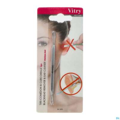 Sie sehen eine Packung Vitry Hautunreinheiten Entferner , Rostfrei 1pc, Produktbild: 04 Vitry Hautunreinheiten Entferner , Rostfrei 1pc, A-Nr.: 4627670 - 04