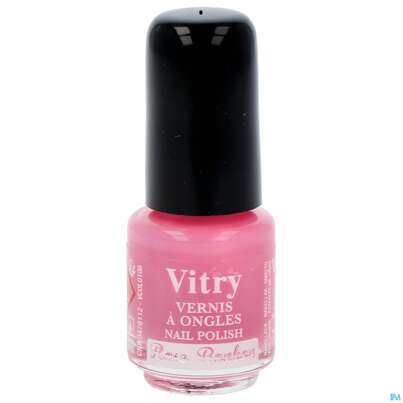 Sie sehen eine Packung Vitry Nagellack 108 Rose Bonbon 4ml, Produktbild: 01 Vitry Nagellack 108 Rose Bonbon 4ml, A-Nr.: 4629261 - 01