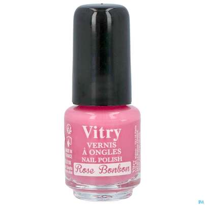 Sie sehen eine Packung Vitry Nagellack 108 Rose Bonbon 4ml, Produktbild: 03 Vitry Nagellack 108 Rose Bonbon 4ml, A-Nr.: 4629261 - 03