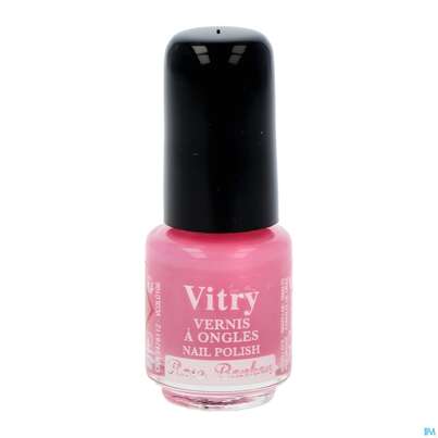 Sie sehen eine Packung Vitry Nagellack 108 Rose Bonbon 4ml, Produktbild: 04 Vitry Nagellack 108 Rose Bonbon 4ml, A-Nr.: 4629261 - 04