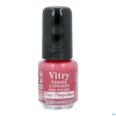 Vitry Nagellack 163 Rose Pompad Vcolo 4ml, A-Nr.: 5177513 - 01