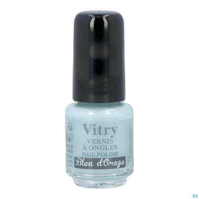 Sie sehen eine Packung Vitry Nagellacke : Bleu D'orage 4ml, Produktbild: 02 Vitry Nagellacke : Bleu D'orage 4ml, A-Nr.: 4629686 - 02