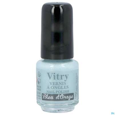 Sie sehen eine Packung Vitry Nagellacke : Bleu D'orage 4ml, Produktbild: 03 Vitry Nagellacke : Bleu D'orage 4ml, A-Nr.: 4629686 - 03