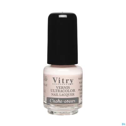 Sie sehen eine Packung Vitry Nagellacke : Cache-coeur 4ml, Produktbild: 01 Vitry Nagellacke : Cache-coeur 4ml, A-Nr.: 4628876 - 01