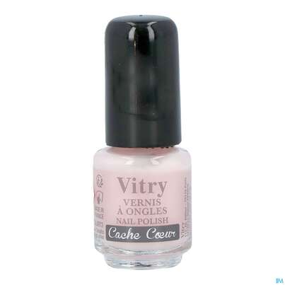 Sie sehen eine Packung Vitry Nagellacke : Cache-coeur 4ml, Produktbild: 02 Vitry Nagellacke : Cache-coeur 4ml, A-Nr.: 4628876 - 02