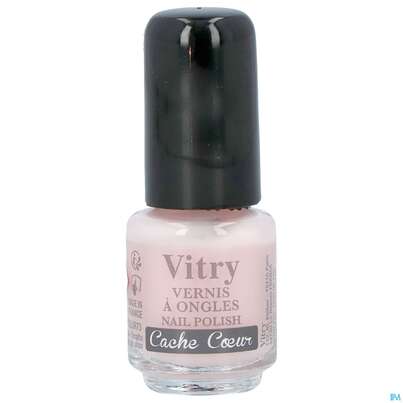 Sie sehen eine Packung Vitry Nagellacke : Cache-coeur 4ml, Produktbild: 03 Vitry Nagellacke : Cache-coeur 4ml, A-Nr.: 4628876 - 03