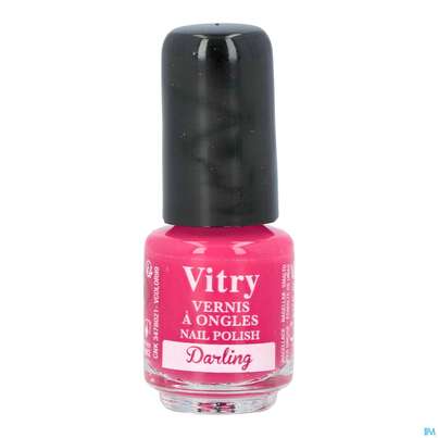 Sie sehen eine Packung Vitry Nagellacke : Darling 4ml, Produktbild: 02 Vitry Nagellacke : Darling 4ml, A-Nr.: 4629166 - 02