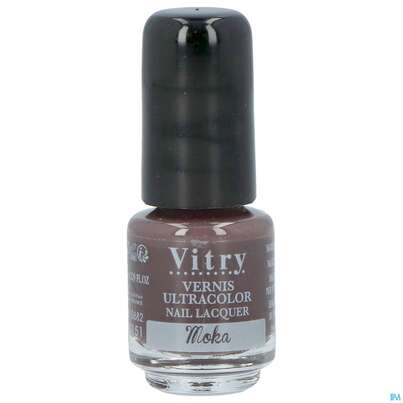 Sie sehen eine Packung Vitry Nagellacke : Moka 4ml, Produktbild: 03 Vitry Nagellacke : Moka 4ml, A-Nr.: 4629746 - 03