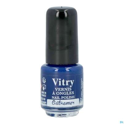 Sie sehen eine Packung Vitry Nagellacke : Outremer 4ml, Produktbild: 02 Vitry Nagellacke : Outremer 4ml, A-Nr.: 4629611 - 02