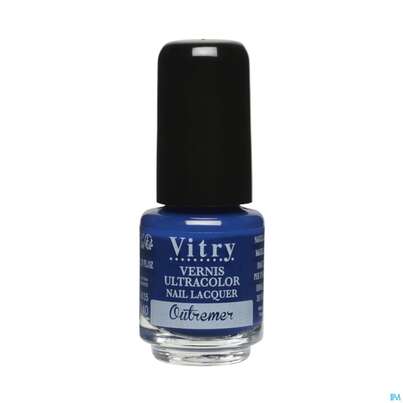 Sie sehen eine Packung Vitry Nagellacke : Outremer 4ml, Produktbild: 04 Vitry Nagellacke : Outremer 4ml, A-Nr.: 4629611 - 04