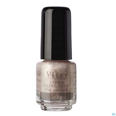 Sie sehen eine Packung Vitry Nagellacke : Silky 4ml, Produktbild: 01 Vitry Nagellacke : Silky 4ml, A-Nr.: 4629717 - 01