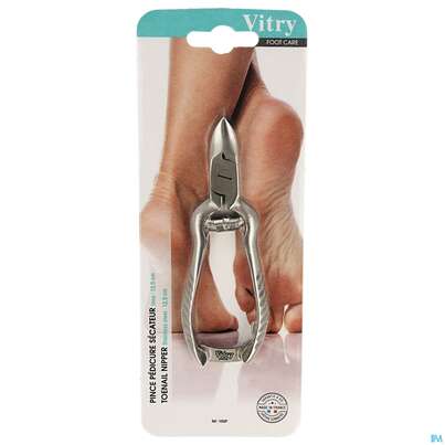 Sie sehen eine Packung Vitry Nagelzange 12,5cm 1pc, Produktbild: 01 Vitry Nagelzange 12,5cm 1pc, A-Nr.: 4633268 - 01