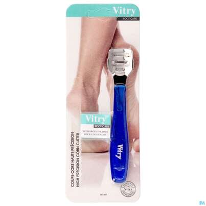 Sie sehen eine Packung Vitry Präzisions Hornhauthobel 1pc, Produktbild: 02 Vitry Präzisions Hornhauthobel 1pc, A-Nr.: 4633593 - 02