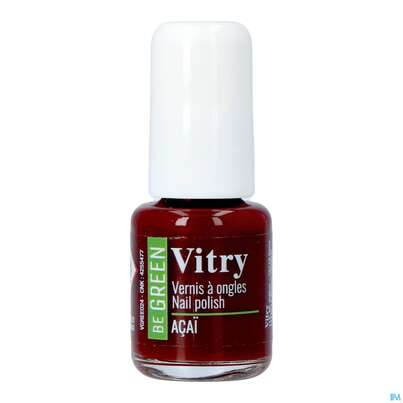 Sie sehen eine Packung Vitry Vitry Nagellacke: Be Green 024 Açaï 6ml, Produktbild: 01 Vitry Vitry Nagellacke: Be Green 024 Açaï 6ml, A-Nr.: 5396758 - 01