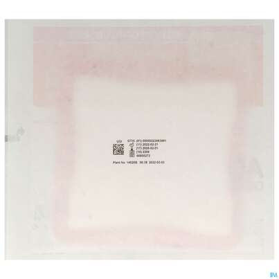 Sie sehen eine Packung Wundauflagen Allevyn Gentle Border Haftend +silikonkleber 17,5x17,5cm 10st, Produktbild: 05 Wundauflagen Allevyn Gentle Border Haftend +silikonkleber 17,5x17,5cm 10st, A-Nr.: 3748093 - 05