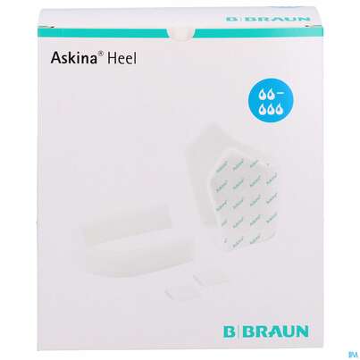 Sie sehen eine Packung Wundauflagen Askina Heel 5st, Produktbild: 01 Wundauflagen Askina Heel 5st, A-Nr.: 3155772 - 01