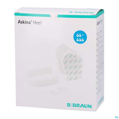 Sie sehen eine Packung Wundauflagen Askina Heel 5st, Produktbild: 03 Wundauflagen Askina Heel 5st, A-Nr.: 3155772 - 03