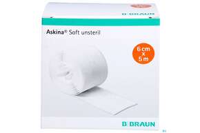 Wundverband Askina Soft Unsteril 5mx 6cm 1st, A-Nr.: 1779669 - 01