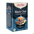 Sie sehen eine Packung Yogi Tea Bio Black Chai 37,4g 17st, Produktbild: 02 Yogi Tea Bio Black Chai 37,4g 17st, A-Nr.: 5749866 - 02