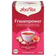 Sie sehen eine Packung Yogi Tea Bio Frauen Power 17st, Produktbild: 01 Yogi Tea Bio Frauen Power 17st, A-Nr.: 5750059 - 01
