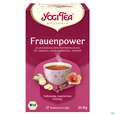Sie sehen eine Packung Yogi Tea Bio Frauen Power 17st, Produktbild: 03 Yogi Tea Bio Frauen Power 17st, A-Nr.: 5750059 - 03