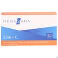Zink Lutschtabl +c Menssana 30st, A-Nr.: 3486658 - 01