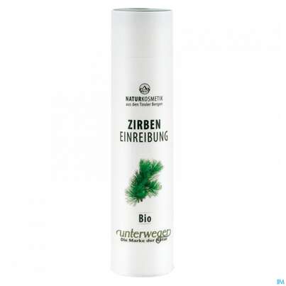 Sie sehen eine Packung Zirben Einreibung Naturkosmetik 250ml, Produktbild: 03 Zirben Einreibung Naturkosmetik 250ml, A-Nr.: 4364182 - 03