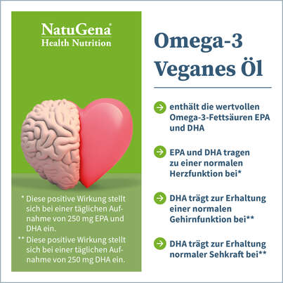 NatuGena Omega-3 Veganes Öl, A-Nr.: 5847379 - 03