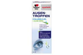 Doppelherz system AUGEN-TROPFEN HYALURON 0,3 % + ALOE VERA, A-Nr.: 5677687 - 01