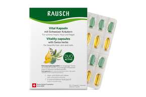 RAUSCH Schweizer Kräuter Vital Kapseln Monatspackung, A-Nr.: 3393388 - 01