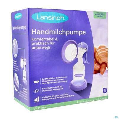 Milchpumpen-u.zubehoer Lansinoh Hand/weithalssystem +2 Flaschen +deckel Id 50 1st, A-Nr.: 4279588 - 03