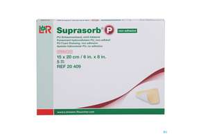Schaumverband Pu-suprasorb Steril P Nichtklebend 15x 20cm 5st, A-Nr.: 2575590 - 01