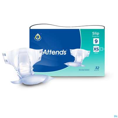 Inkontinenz Attends Slip Regular Xs 9 32st, A-Nr.: 4519615 - 04