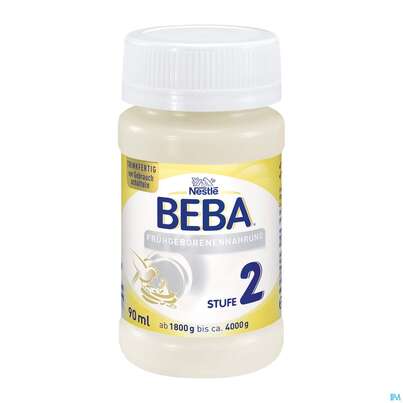 Beba Fruehgeborenennahrung Stufe 2 Fluessig 12554947 90ml 32st, A-Nr.: 3939309 - 01