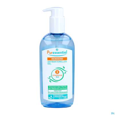 Sie sehen eine Packung Desinfektionsgel Puressentiel Antibakterielles Gel Reinigend 250ml, Produktbild: 03 Desinfektionsgel Puressentiel Antibakterielles Gel Reinigend 250ml, A-Nr.: 5608485 - 03