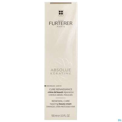 Sie sehen eine Packung Furterer Abso Keratin Pflegecreme Aufbauend Leave-in 100ml, Produktbild: 01 Furterer Abso Keratin Pflegecreme Aufbauend Leave-in 100ml, A-Nr.: 5439404 - 01