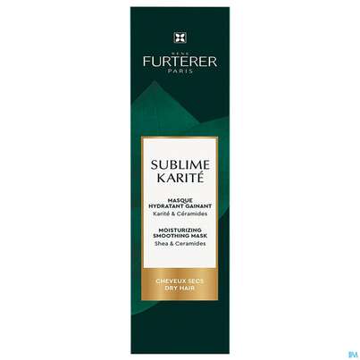 Sie sehen eine Packung Furterer Sublime/karite Maske Feuchtigkeit 100ml, Produktbild: 01 Furterer Sublime/karite Maske Feuchtigkeit 100ml, A-Nr.: 5890961 - 01