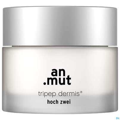 Sie sehen eine Packung Anmut Tripep Dermis Gesichtspflege Creme Hoch Zwei 50ml, Produktbild: 02 Anmut Tripep Dermis Gesichtspflege Creme Hoch Zwei 50ml, A-Nr.: 4062452 - 02