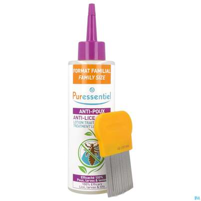 Anti-laeuse Puressentiel Behandlungslotion +kamm 200ml, A-Nr.: 5716683 - 06