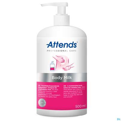 Attends/care Body Milk 500ml 12st, A-Nr.: 3884873 - 01